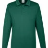 Men's Zone Performance Long Sleeve Polo -Jiffyshirts Store 00de4816ee6205