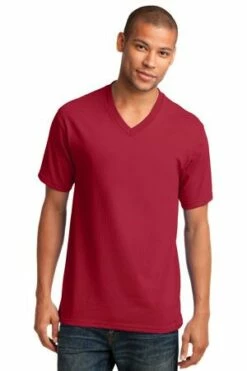 Adult Unisex Core Cotton V-Neck Tee -Jiffyshirts Store 01a73955f58a9e