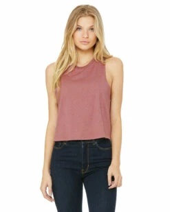 Ladies' Racerback Cropped Tank 35 Ladies' Racerback Cropped Tank -Jiffyshirts Store 02dc932a76e04e