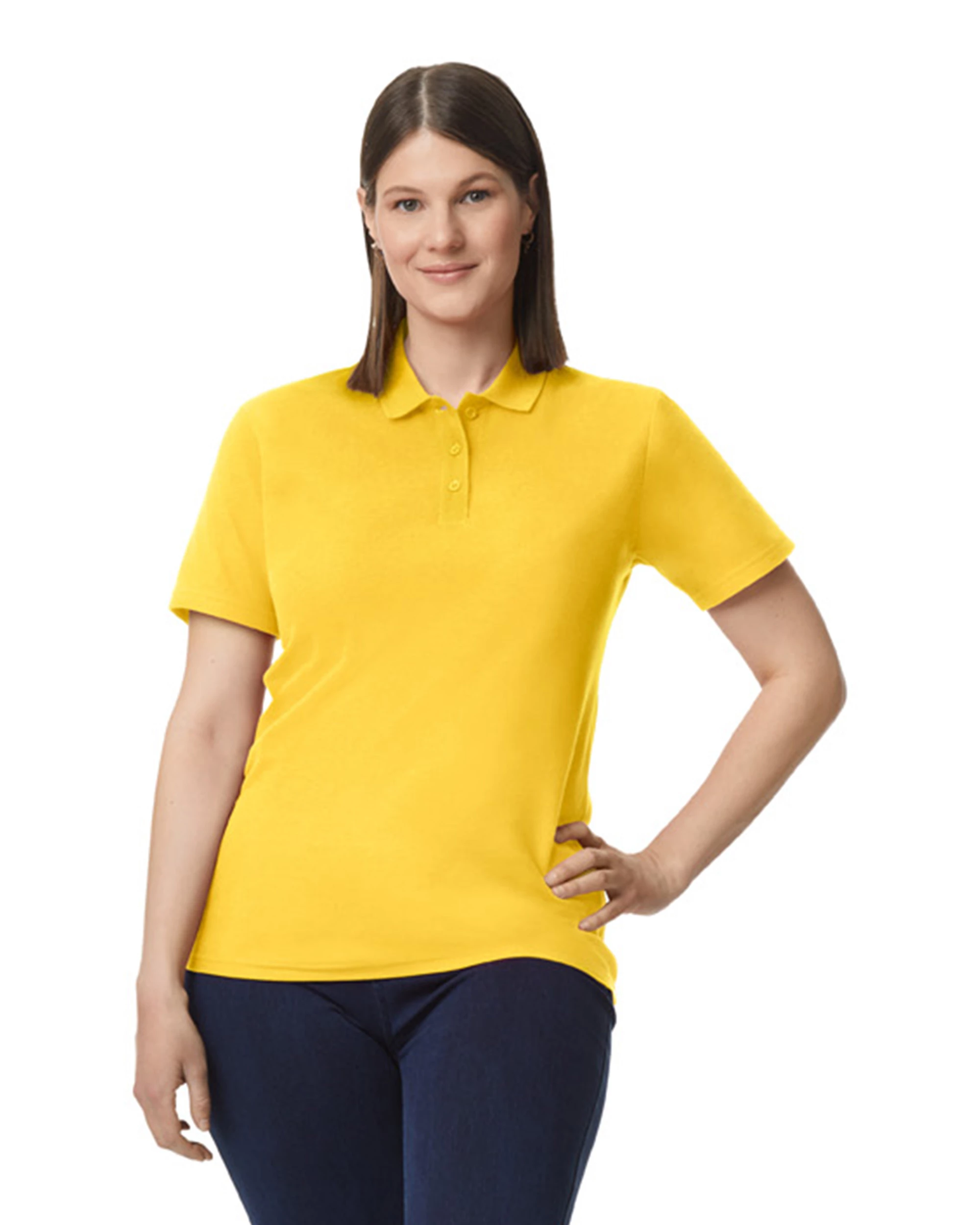 Gildan Softstyle Women's Pique Polo 3 Gildan Softstyle Women's Pique Polo