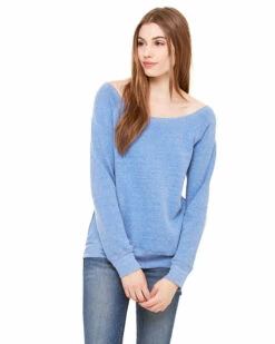 Ladies' Sponge Fleece Wide Neck Sweatshirt 40 Ladies' Sponge Fleece Wide Neck Sweatshirt -Jiffyshirts Store 0477526f255a62