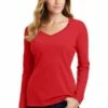Ladies Long Sleeve Fan Favorite V-Neck Tee 1 Ladies Long Sleeve Fan Favorite V-Neck Tee -Jiffyshirts Store 069b13992f85f7