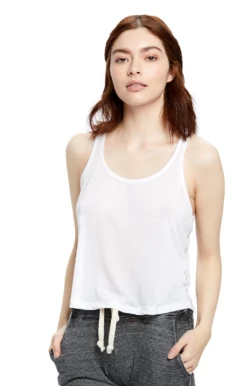 Ladies' Sheer Cropped Racer Tank -Jiffyshirts Store 0829dd8bfd7dad