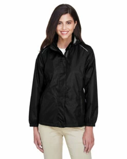Ladies' Climate Seam-Sealed Lightweight Variegated Ripstop Jacket -Jiffyshirts Store 08a5a7813b9a50