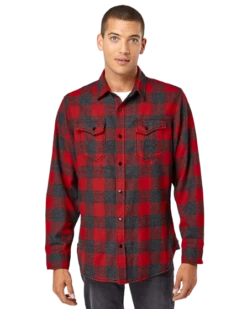 Men's Snap-Front Flannel Shirt 13 Men's Snap-Front Flannel Shirt -Jiffyshirts Store 0cc249e95aba1a