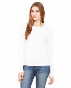 Ladies' Jersey Long-Sleeve T-Shirt -Jiffyshirts Store 0d26e56149659c