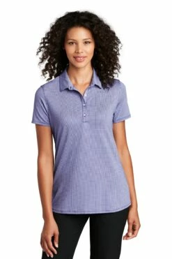 Ladies Gingham Polo -Jiffyshirts Store 0d629d8c3d7162