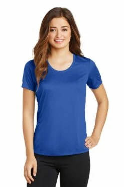 Ladies PosiCharge Elevate Scoop Neck Tee -Jiffyshirts Store 0e2509054d350c