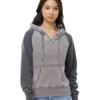 Ladies' Zen Contrast Pullover Hood