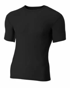 Adult Polyester Spandex Short Sleeve Compression T-Shirt -Jiffyshirts Store 0fbc3a6287b115