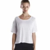 Ladies' 4.2 Oz. Boxy Open Neck Top