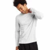 Hanes Unisex Cool DRI® Long Sleeve Tee -Jiffyshirts Store 104994 482L White 6