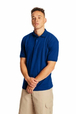 Hanes Unisex 5.2 Oz. 50/50 EcoSmart® Jersey Knit Polo