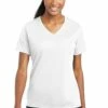 Ladies PosiCharge RacerMesh V-Neck Tee -Jiffyshirts Store 10f78045827119