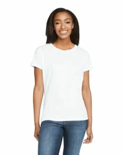 Gildan Ladies' Lightweight T-Shirt -Jiffyshirts Store 110679 880 000C G2022 SD F 114