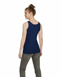 Gildan Ladies' Softstyle® 4.5 Oz. Fitted Tank -Jiffyshirts Store 119376 64200L 533C G2022 SD B 015