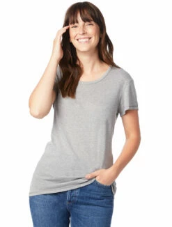 Ladies' Keepsake Vintage Jersey T-Shirt -Jiffyshirts Store 122616 5052BP Smoke Grey 6