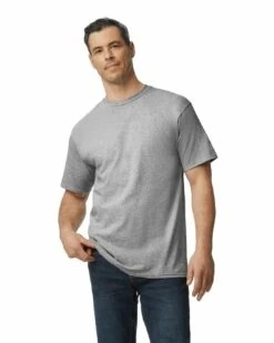 Gildan Adult Unisex Ultra Cotton® Tall 6 Oz. T-Shirt -Jiffyshirts Store 126609 2000T CG7C G2023 SD F 08965