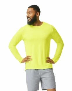 Gildan Adult Unisex Performance® Adult 5 Oz. Long-Sleeve T-Shirt 25 Gildan Adult Unisex Performance® Adult 5 Oz. Long-Sleeve T-Shirt -Jiffyshirts Store 127687 42400 382C G2023 SD F 19321