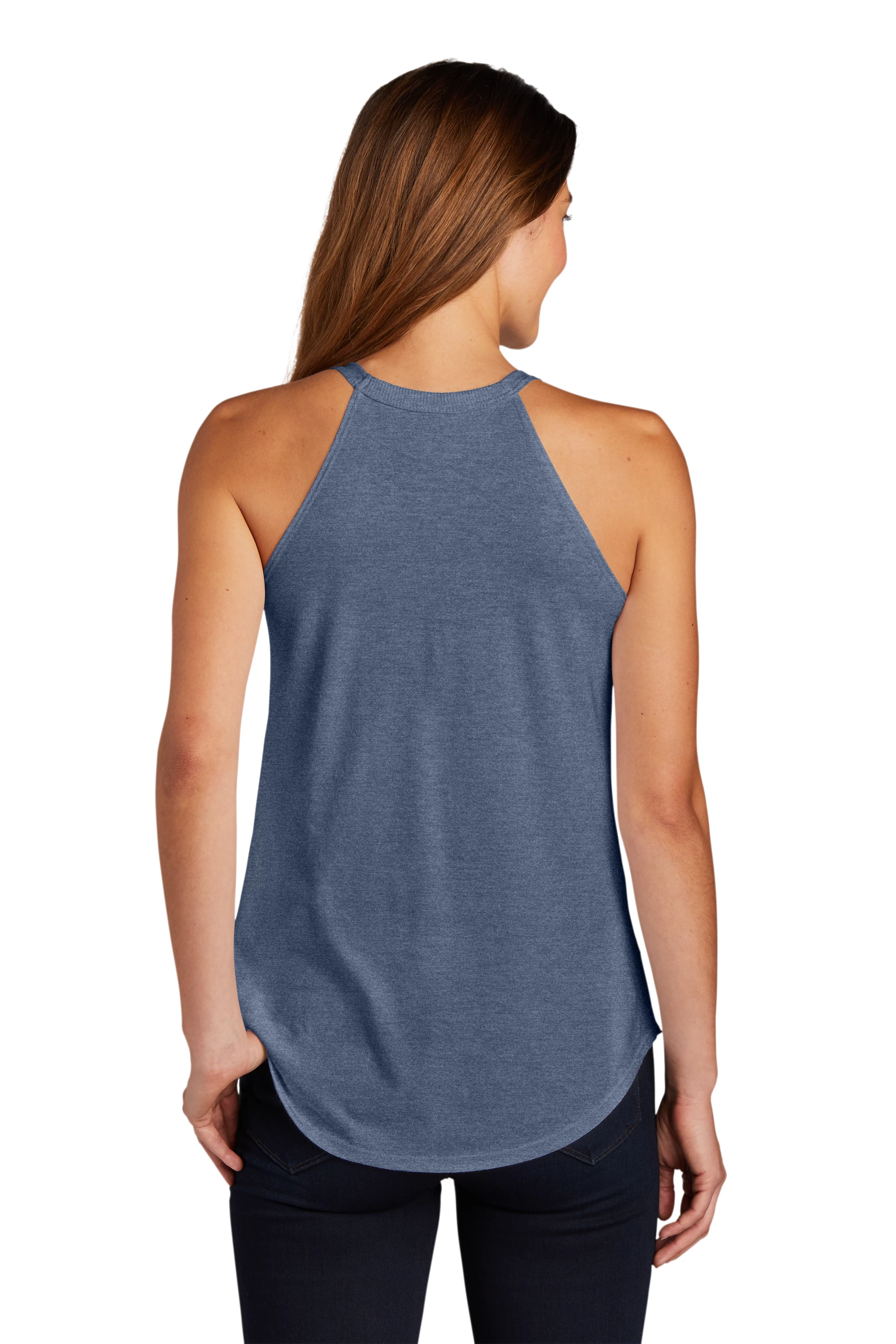 District Ladies' Perfect Tri Rocker Tank 4 District Ladies' Perfect Tri Rocker Tank - Image 2