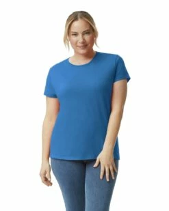 Gildan Ladies' Lightweight T-Shirt -Jiffyshirts Store 136540 880 7686C G2023 SD F 27526