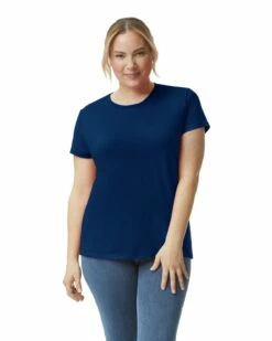 Gildan Ladies' Lightweight T-Shirt -Jiffyshirts Store 136543 880 533C G2023 SD F 27526