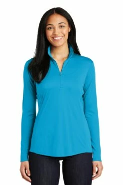 Ladies PosiCharge Competitor 1/4-Zip Pullover 25 Ladies PosiCharge Competitor 1/4-Zip Pullover -Jiffyshirts Store 136bf954c65978