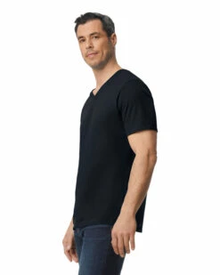 Gildan Adult Softstyle® 4.5 Oz. V-Neck T-Shirt -Jiffyshirts Store 143068 64V00 426C 036 G2023 SD S 02726