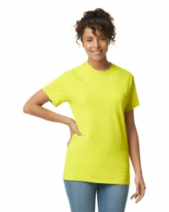 Gildan Adult Unisex Ultra Cotton® 6 Oz. Pocket T-Shirt -Jiffyshirts Store 143685 2300 382C 188 G2023 SD F 09241