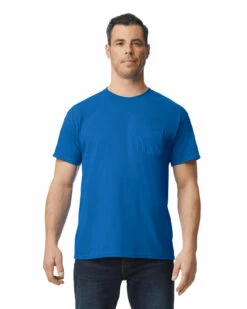 Gildan Adult Unisex 5.5 Oz., 50/50 Pocket T-Shirt 30 Gildan Adult Unisex 5.5 Oz., 50/50 Pocket T-Shirt -Jiffyshirts Store 144782 8300 7686C 051 G2023 SD F 08056