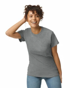 Gildan Adult Unisex 5.5 Oz., 50/50 Pocket T-Shirt 24 Gildan Adult Unisex 5.5 Oz., 50/50 Pocket T-Shirt -Jiffyshirts Store 144788 8300 424C 516 G2023 SD F 08302