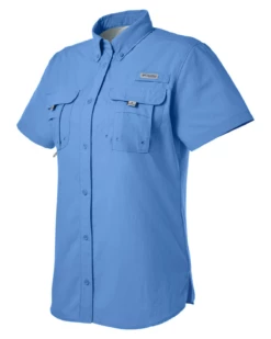 Columbia Ladies' Bahama™ Short-Sleeve Shirt 14 Columbia Ladies' Bahama™ Short-Sleeve Shirt -Jiffyshirts Store 14617e81411f7e
