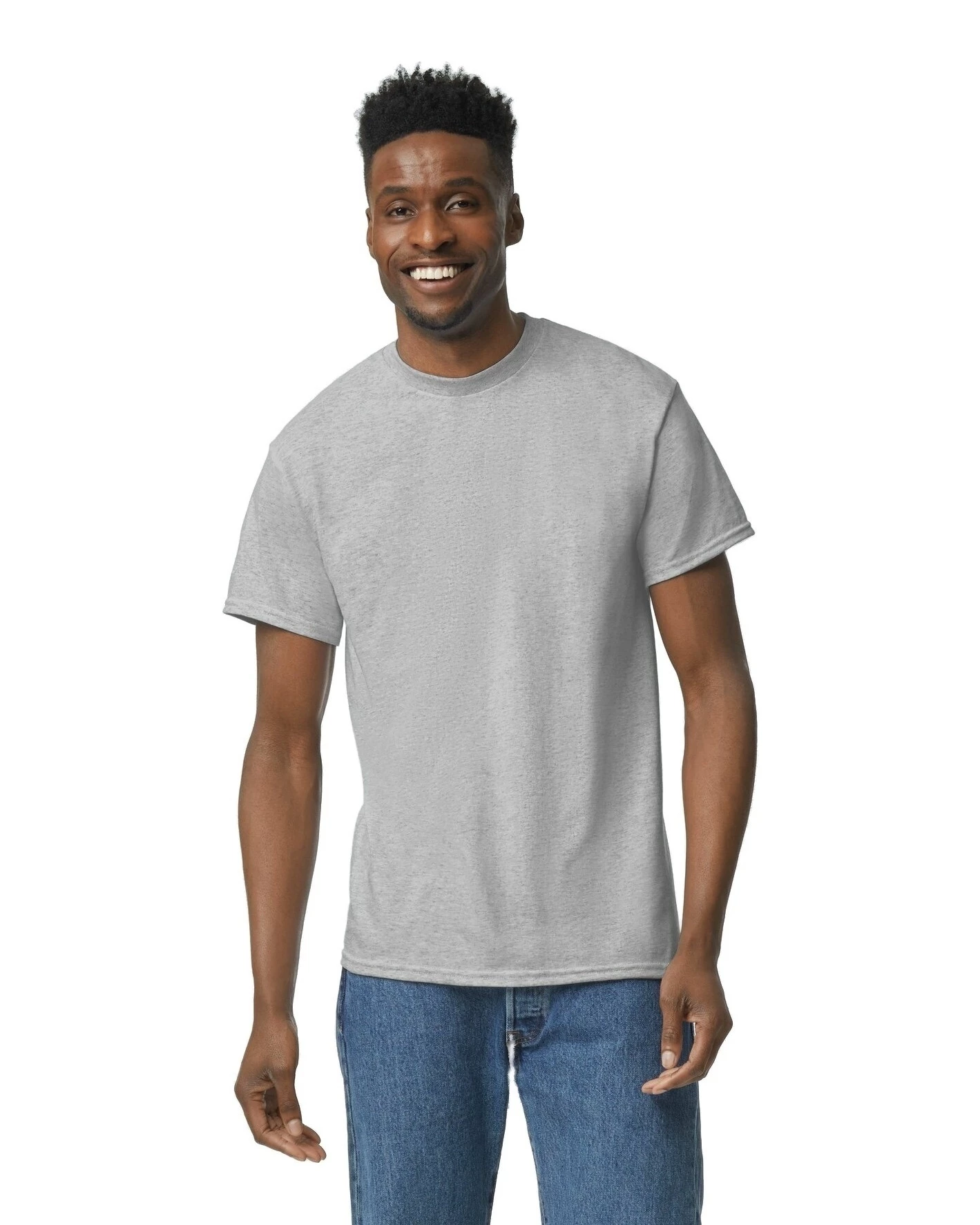 Gildan Adult Unisex 5.5 Oz., 50/50 T-Shirt 11 Gildan Adult Unisex 5.5 Oz., 50/50 T-Shirt - Image 9