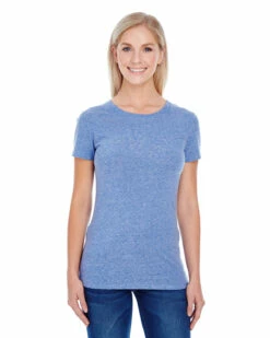 Ladies' Triblend Short-Sleeve T-Shirt 27 Ladies' Triblend Short-Sleeve T-Shirt -Jiffyshirts Store 147873de9926db