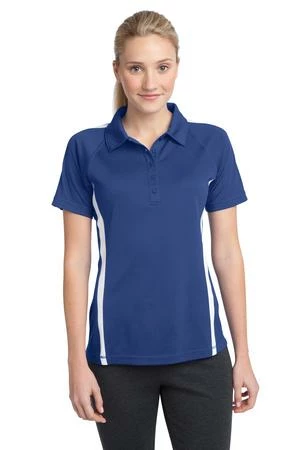 Ladies PosiCharge Micro-Mesh Colorblock Polo 9 Ladies PosiCharge Micro-Mesh Colorblock Polo - Image 7