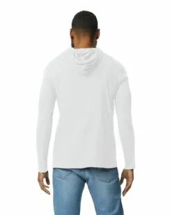 Anvil Adult Lightweight Long-Sleeve Hooded T-Shirt -Jiffyshirts Store 171292 987 000C G2023 SD B 02172