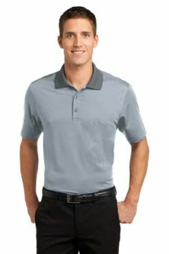 Fine Stripe Performance Polo -Jiffyshirts Store 17be6b9268b380