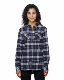 Women's Yarn-Dyed Flannel 23 Women's Yarn-Dyed Flannel -Jiffyshirts Store 180002131b5344
