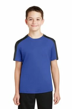 Youth Unisex PosiCharge Competitor Sleeve-Blocked Tee 21 Youth Unisex PosiCharge Competitor Sleeve-Blocked Tee -Jiffyshirts Store 19187b206dc7fa