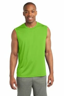 Men's Sleeveless PosiCharge Competitor Tee -Jiffyshirts Store 19d9d2e69c8814