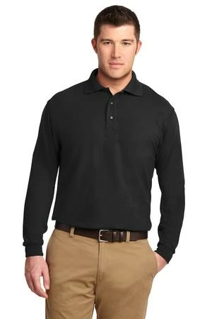 Silk Touch Long Sleeve Polo 10 Silk Touch Long Sleeve Polo - Image 8