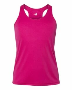 BADGER Girls’ B-Core Racerback Tank Top -Jiffyshirts Store 1a876320157a44