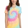 Ladies Tie-Dye V-Neck Tee