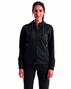 Ladies' Spun Dye Full-Zip Hooded Sweatshirt