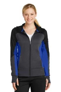 Ladies Tech Fleece Colorblock Full-Zip Hooded Jacket 17 Ladies Tech Fleece Colorblock Full-Zip Hooded Jacket -Jiffyshirts Store 1eefcd96c1bb13