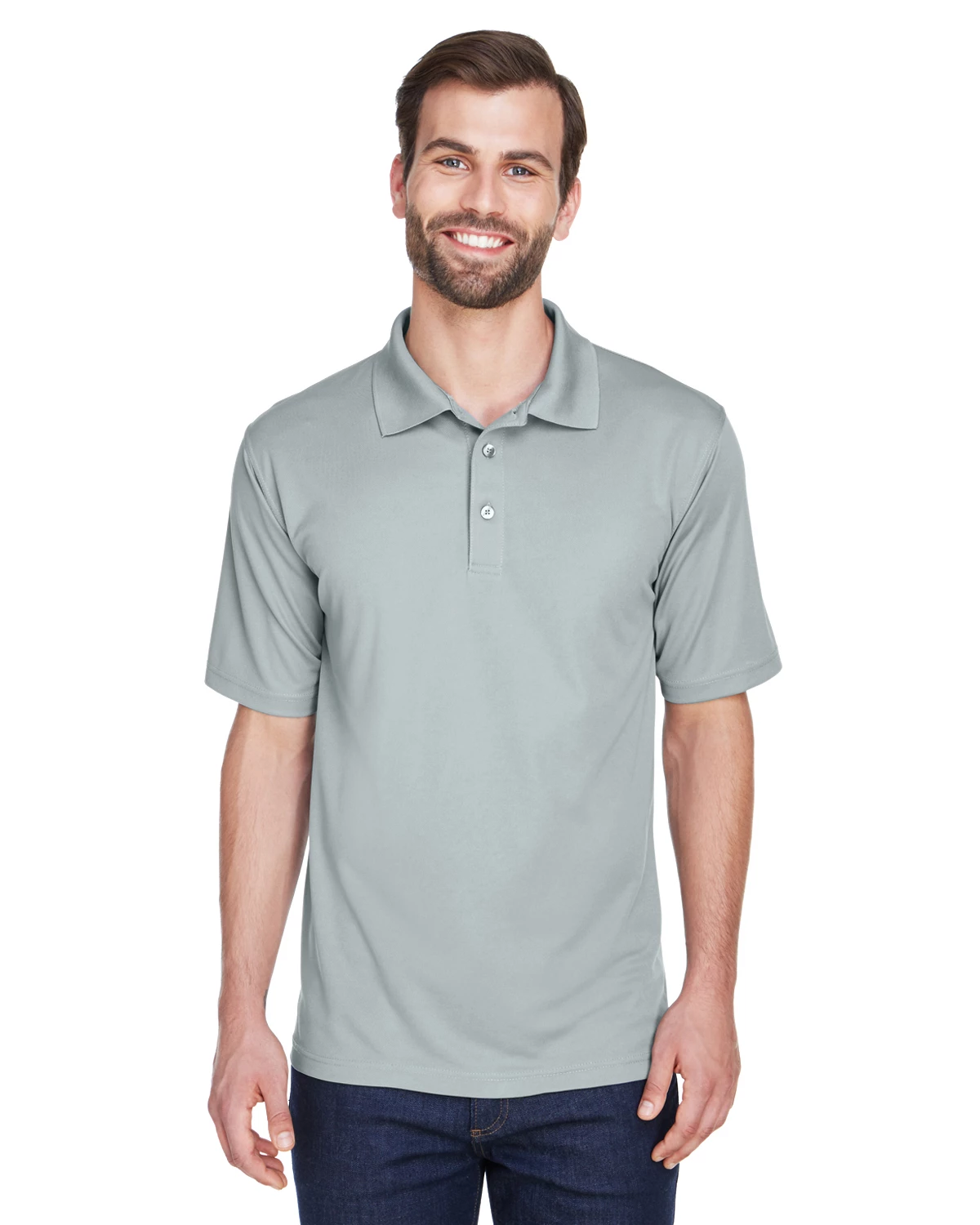 Men's Cool & Dry Mesh Piqué Polo 8 Men's Cool & Dry Mesh Piqué Polo - Image 6