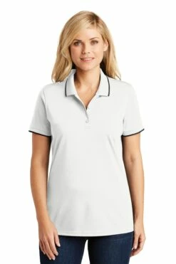 Ladies Dry Zone UV Micro-Mesh Tipped Polo -Jiffyshirts Store 20e82ae421d6e0