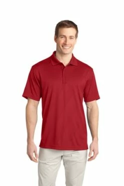 Tech Embossed Polo -Jiffyshirts Store 222849f565109c