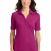 Ladies Silk Touch Interlock Performance Polo 1 Ladies Silk Touch Interlock Performance Polo -Jiffyshirts Store 2303a45d8be706