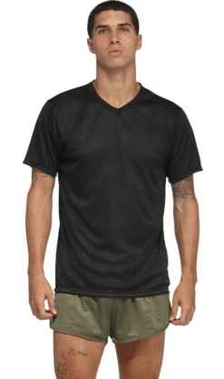 Adult Unisex USA Made Short Sleeve V-Neck Tee